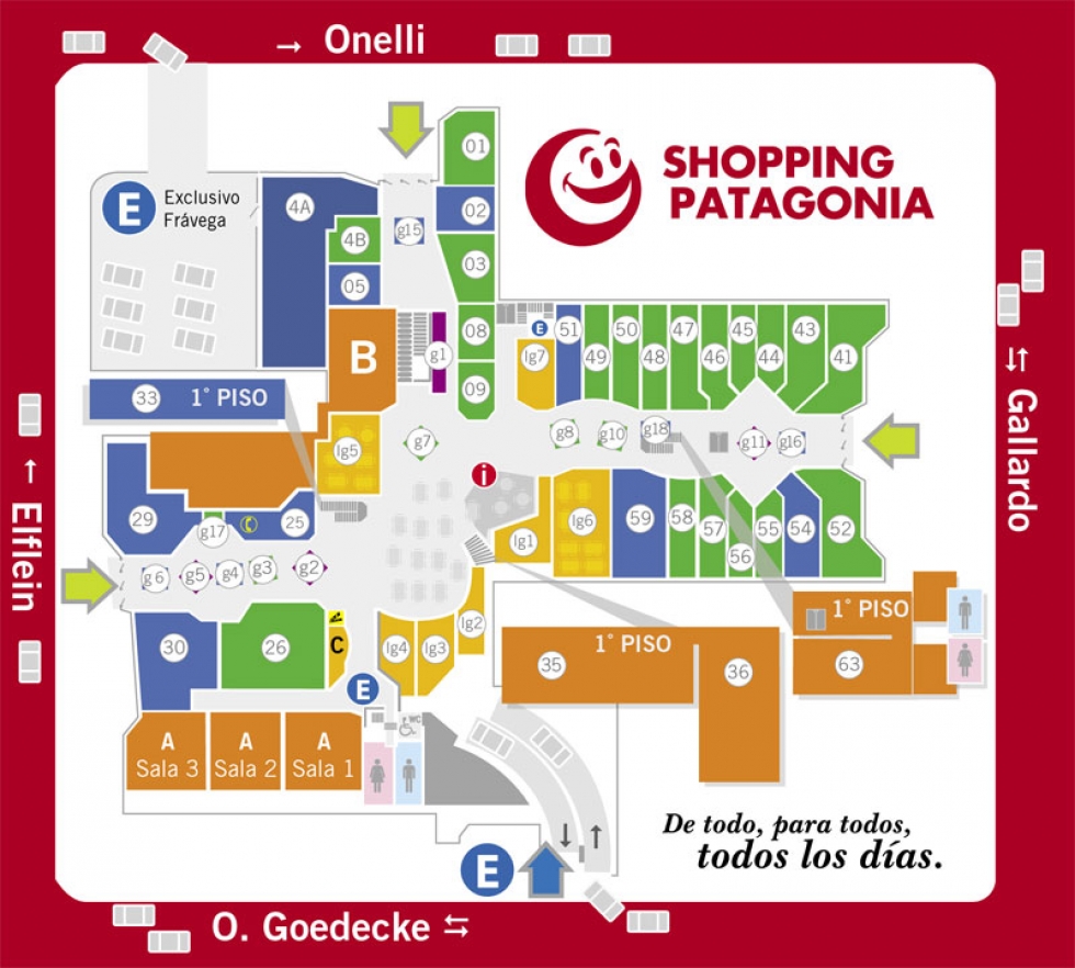 Mapa de Locales