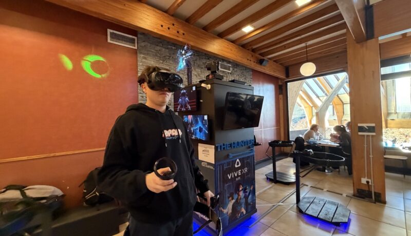 The hunter VR Bariloche Realidad virtual Shopping Patagonia